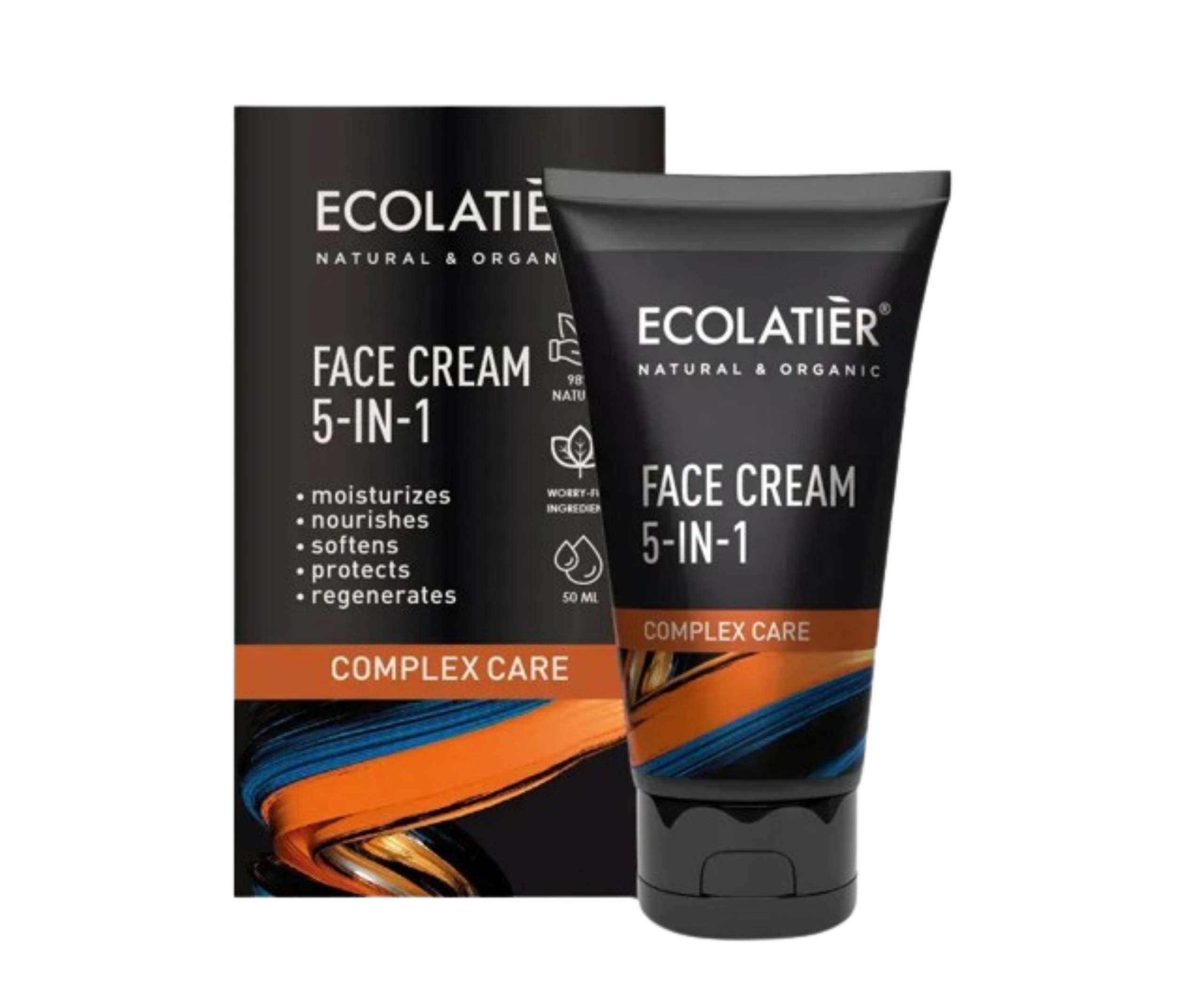 Ecolatier-Мъжки-крем-за-лице-5в1-odonata Ecolatier - Мъжки крем за лице 5в1