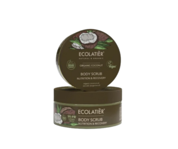 Ecolatier - Подхранващ скраб за тяло с Органичен кокос