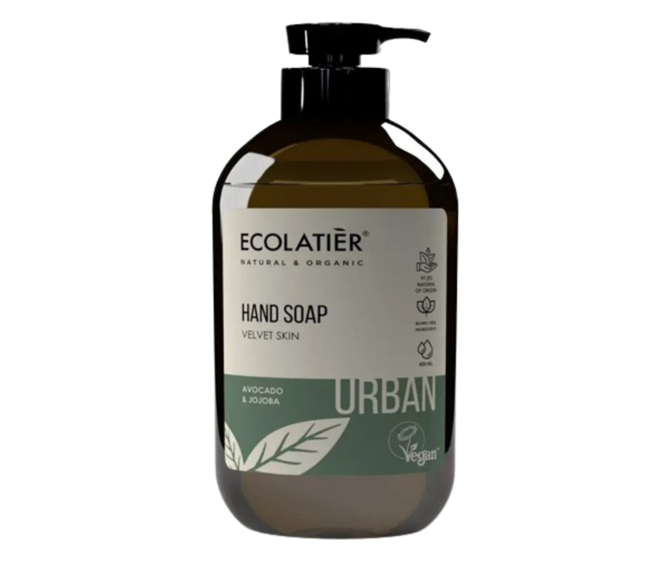 Ecolatier-Течен-сапун-за-ръце-с-Авокадо-и-жожоба-Velvet-odonata Ecolatier - Течен сапун за ръце с Авокадо и жожоба Velvet