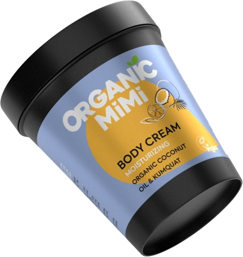 Organic Mimi-Хидратиращ-крем-за-тяло-с-Кокос-odonata Organic Mimi - Хидратиращ крем за тяло с Кокос