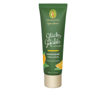 Primavera - Крем за ръце с лимон и тонка Happiness