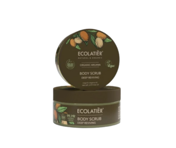 Ecolatier – Възстановяващ скраб за тяло с органичен арган
