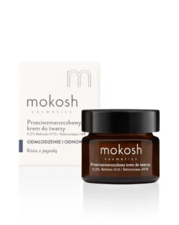 Mokosh - Крем за лице против бръчки 0,5% Ретинол Н10 и HPR ретиноат