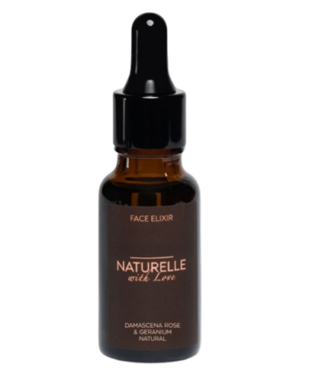 NATURELLE with love - Еликсир за лице с Роза дамасцена и здравец